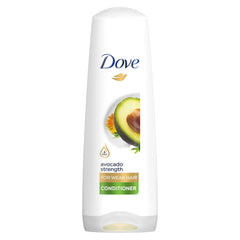 Dove Hair Conditioner, for stronger hair and up to 91% Natural Origin, Avocado Strength with nourishing extracts of Avocado Oil and Calendula, 350ml