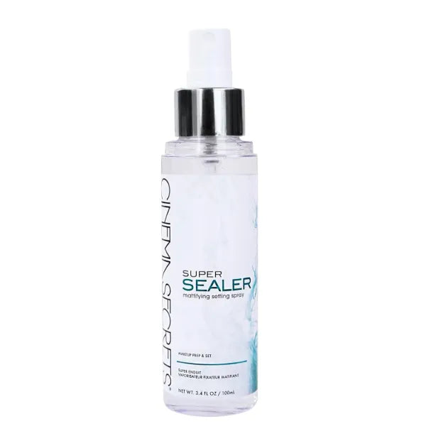 Cinema Secrets Super Sealer Setting Spray - Lightweight Anti-Shine, Oil Control, Sweat-Resistant, Locks Makeup for Long-Wear & High Humidity - 100ml