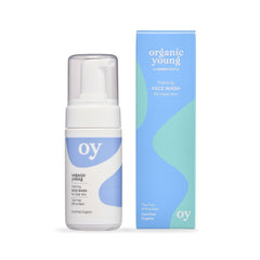 Green People Teen Foaming Face Wash For Oily, Spot-Prone Skin, Vegan - 100ml