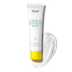 Supergoop! Unseen Sunscreen Body SPF 40 - Clear & Invisible Sun Protection - 3.4 fl oz - Weightless & Scentless - Water & Sweat Resistant - For All Skin Types