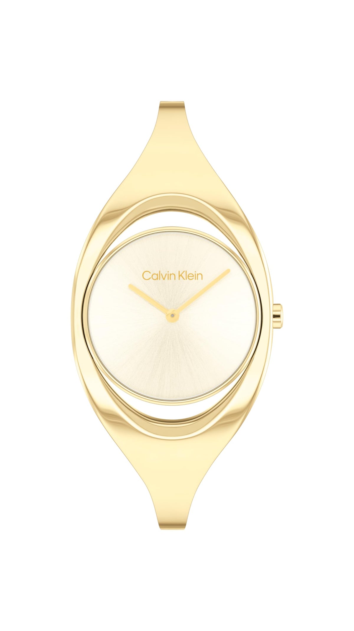 Calvin Klein CK ELATION Women's Watch, Analog - Champagne Gold/Gold