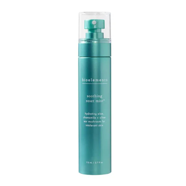 Bioelements Soothing Reset Mist, Hydrating, Soothing Toner for Sensitive & Dry Skin, Vegan, Gluten Free, Never Tested on Animals - 3.7 oz