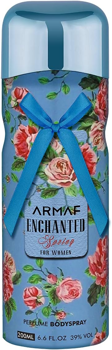 Armaf Enchanted Spring body spray for women 200ml - freshness all day - fragrance - perfume for women - bodyspray, body mist, body splash