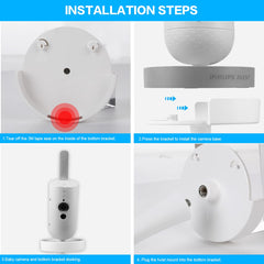 Monitor Stand for Philips Avent Baby Monitor, Multi-Function Flexible Stand for Philips Avent Video Monitor Video Baby Monitor