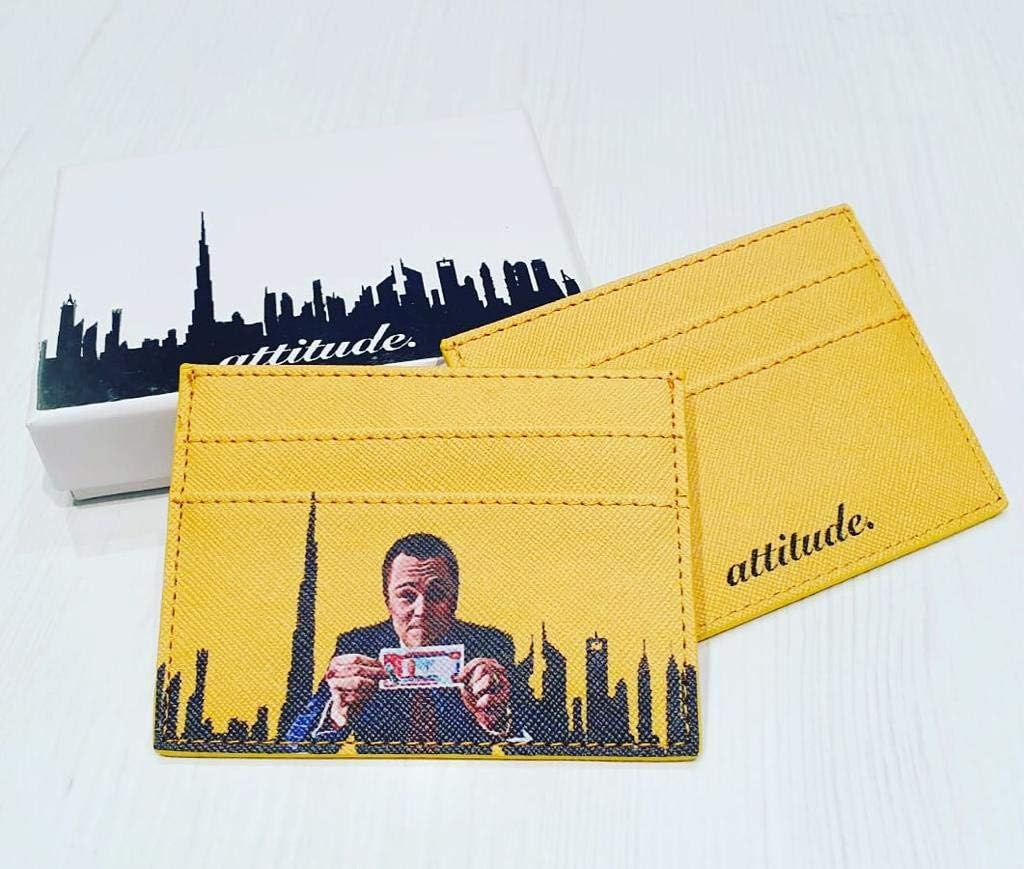 Attitude Men's Mini Slim Wallet | 2 Card Slots & 1 Cash Slot | Reinforced Stitching - ‎multi
