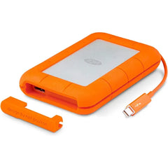 Lacie Rugged Thunderbolt USB 3.0 External Portable Hard Drive (STEV1000400) 1TB - Orange