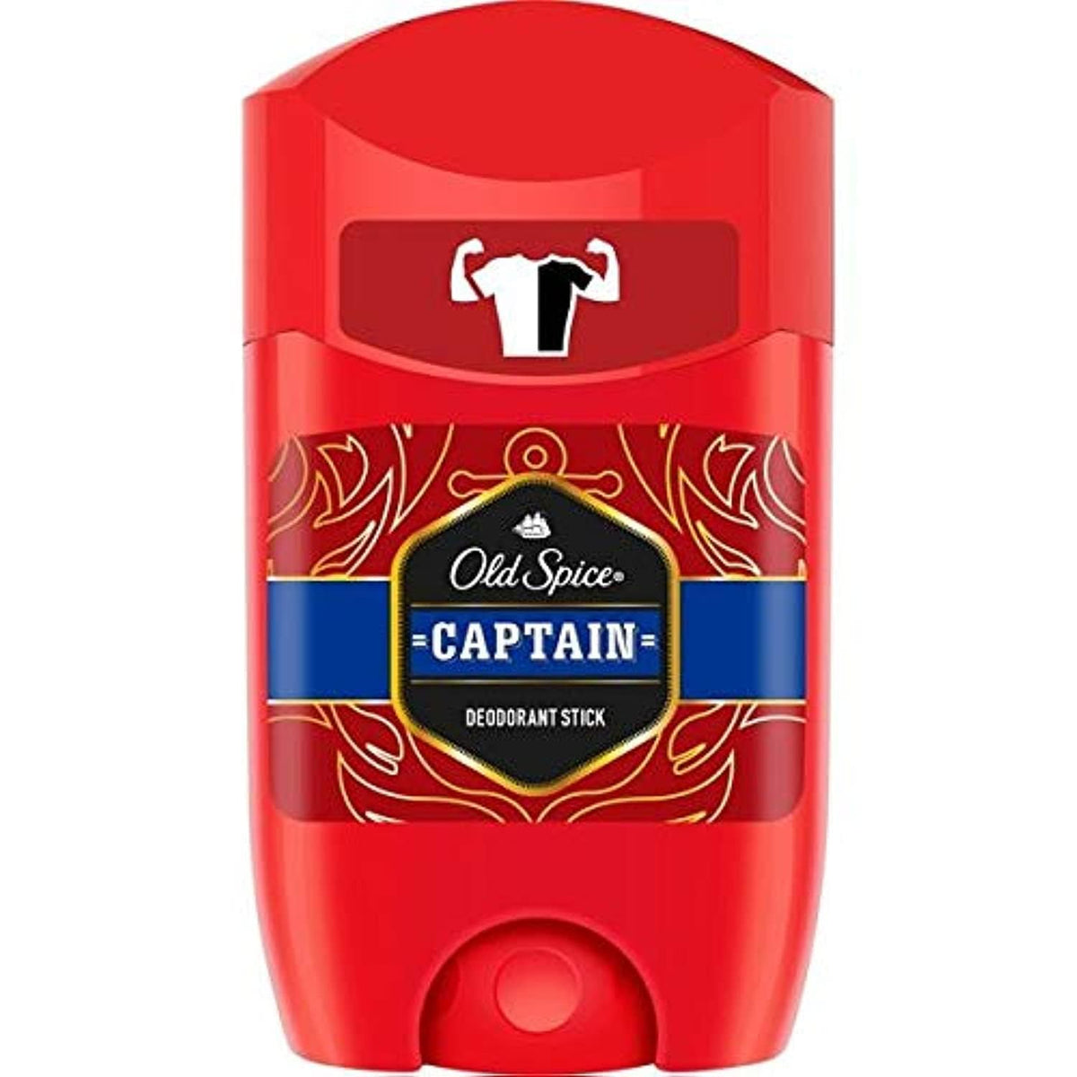 Old Spice Captain Deodorant Stick, 50 Ml (Pack Of 1)