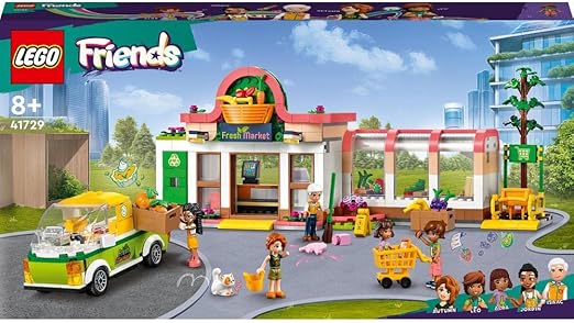 LEGO Friends Organic Grocery Store 41729 Building Blocks Toy Set; Toys for Boys, Girls, and Kids (830 Pieces)