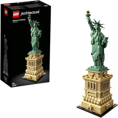 LEGO 21042 Architecture Statue of Liberty Model Building Kit, Collectable New York Souvenir Set, Gift Idea for Women, Men, Her or Him, Home Décor, Creative Activity