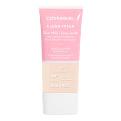 COVERGIRL Clean Fresh Skin Milk Foundation, Hydrating Foundation, Vegan, 1 Count, (packaging may vary)