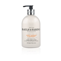 Baylis & Harding Sweet Mandarin & Grapefruit Hand Wash and Lotion Set (Pack of 1) - Vegan Friendly
