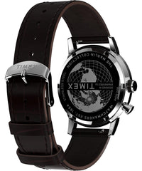 Timex Men's Multi Dial Quartz Watch with Leather Strap TW2W51100