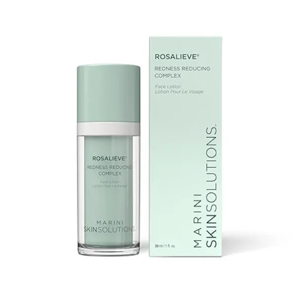 Marini SkinSolutions RosaLieve Redness Reducing Face Lotion with Azelaic Acid & Tetrapeptide 14  Made in the USA 1 fl oz