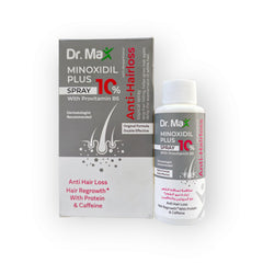 Minoxidil Plus 10% Hair Serum,Shampoo, Spay With Provitamin B5 (Dexpanthenol) Anti Hair Loss, Hair Regrowth With Protein & Caffeine Complete Combo pack Available