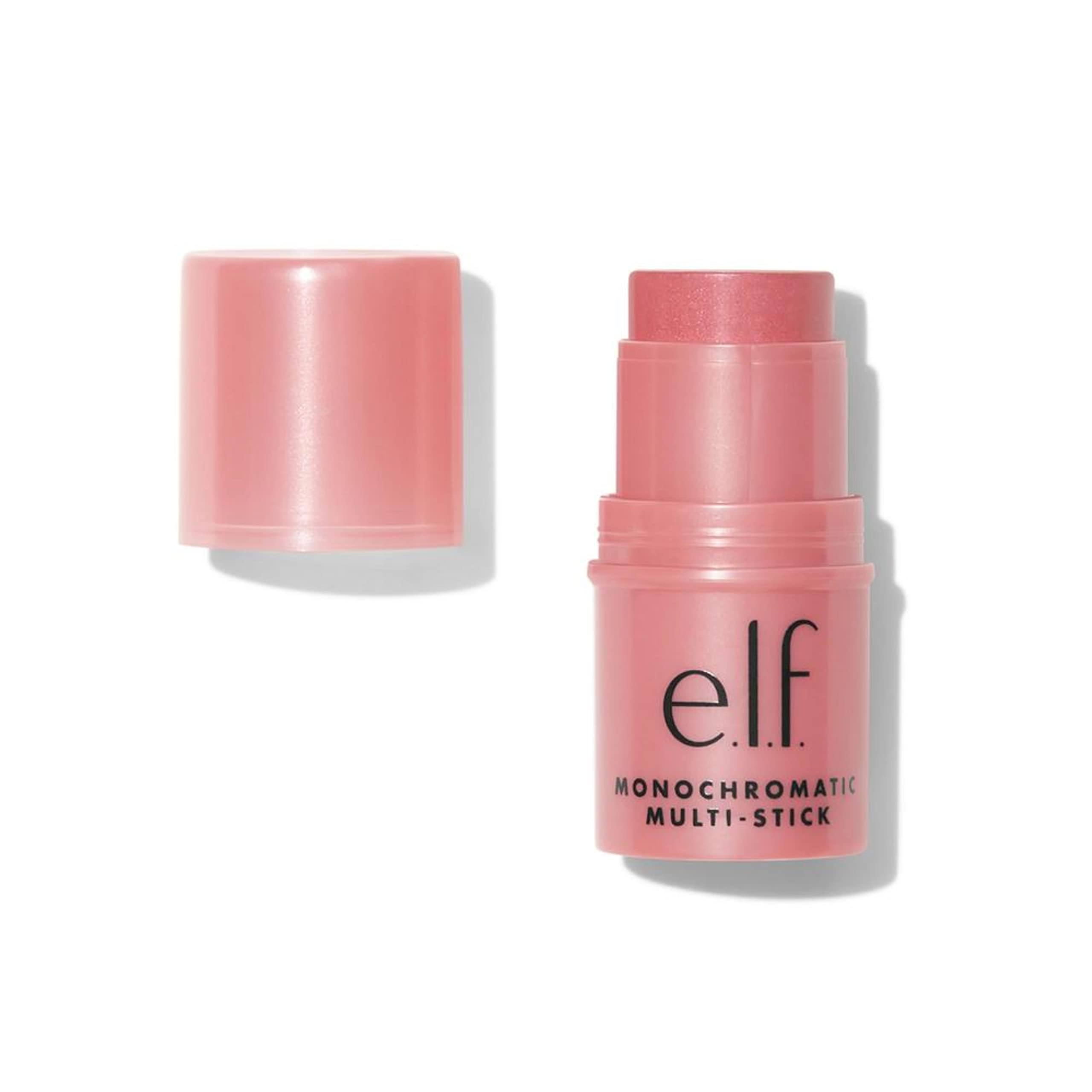 e.l.f. Monochromatic Multi Stick Eyes Lips Cheeks, Dazzling Peony,0.155 Ounce 81346, 4.4 g (Pack of 1)