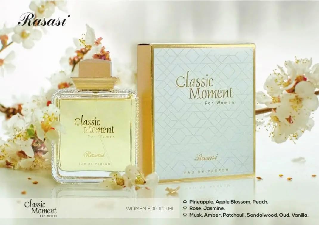 Classic Moment For Women Eau De Parfum by Rasasi 100ml