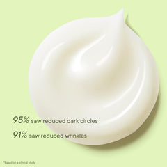 Quench Korean Dark Circle Under Eye Cream with Cooling Massage Roller | Enriched with Cica Herb Repair & Korean Ginseng | Reduces Puffiness & Fine Lines | Brightens Under Eye - Made in Korea (15ml)