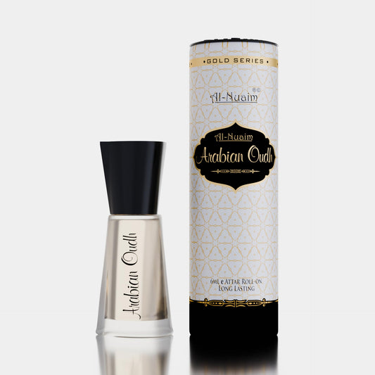 Al Nuaim Arabian Oudh 6ml For Men & Women | Alcohol Free Attar Roll On | Concentrated Perfume Oil | Premium-Grade Oriental Attar | Long Lasting Fragrance