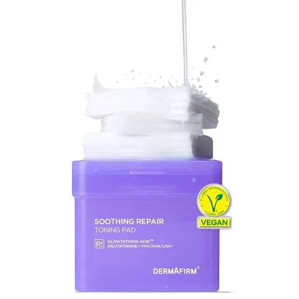Dermafirm Soothing Repair Toning Pads, 70 Count