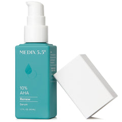 Medix 5.5 20% Glycolic & Lactic Acid Exfoliating Booster | AHA Body Serum for Softening Dry Skin, 1.7 Fl Oz