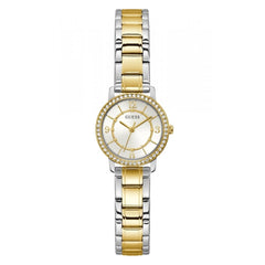 GUESS Women Analog Quartz Watch with Stainless Steel Strap GW0468L1