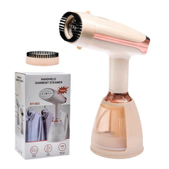 Handheld Iron, 3 Steam Modes, with Fabric Brush and Measuring Cup, 280ml Capacity, 30 Seconds Fast Heat Up, Ergonomic Handle - Gold