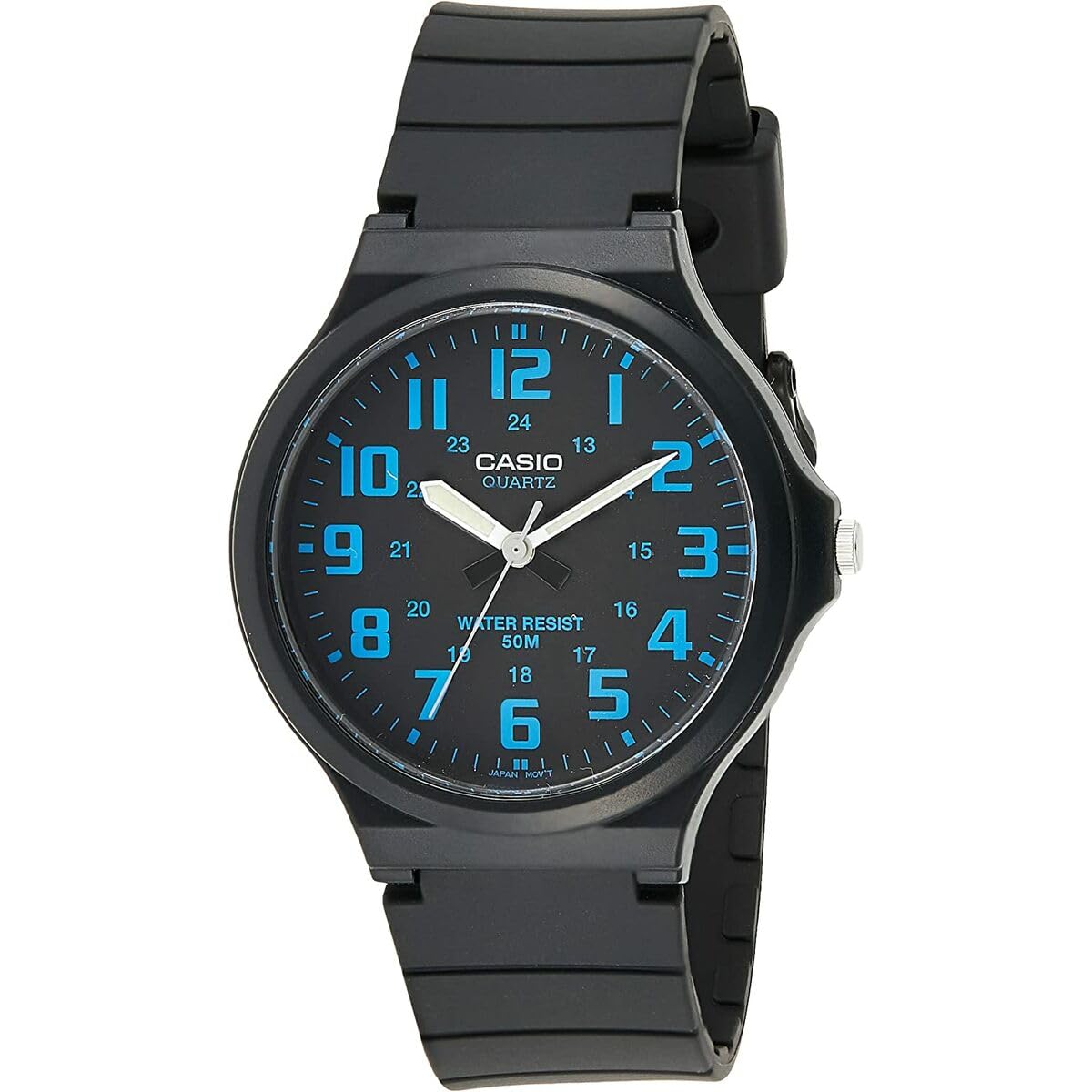 Casio MW240 Series Watch - Black/Blue