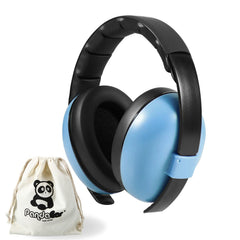 PandaEar Baby Ear Protection Noise Cancelling HeadPhones Ages 0-3 Years | Infant Hearing Protection Earmuffs - Blue