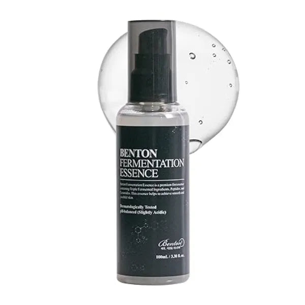 BENTON Fermentation Essence Skin Care 3.38 fl.oz. Galactomyces & Bifida & Lactobacillus/Collagen, Tone Balancing, Smoothing, Elasticity, Korean Clean Beauty Skin Care
