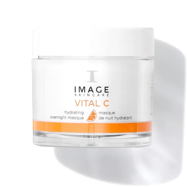 IMAGE Skincare VITAL C Hydrating Overnight Masque, Revitalizing Sleeping Facial Mask with Blue-Green Algae Extract and Hyaluronic Acid, 2 oz