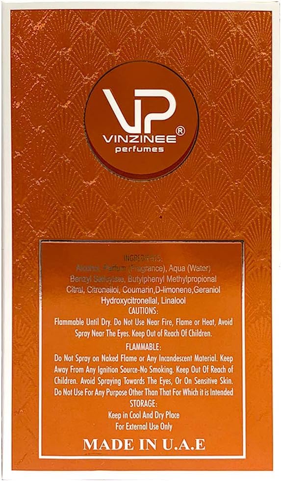 Open Market AE - Vinzinee for Men Perfume Happy Moments Eau De Parfum