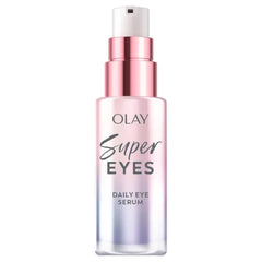 Olay Super Eye Serum Vitamin C, Caffeine, Niacinamide, Amino Peptide, Aloe Vera - Brightens Dark Circles, Anti-Wrinkle, Anti-Aging, Brightening, Smooths Fine Lines, Firming, Hydrating - 0.45 Oz