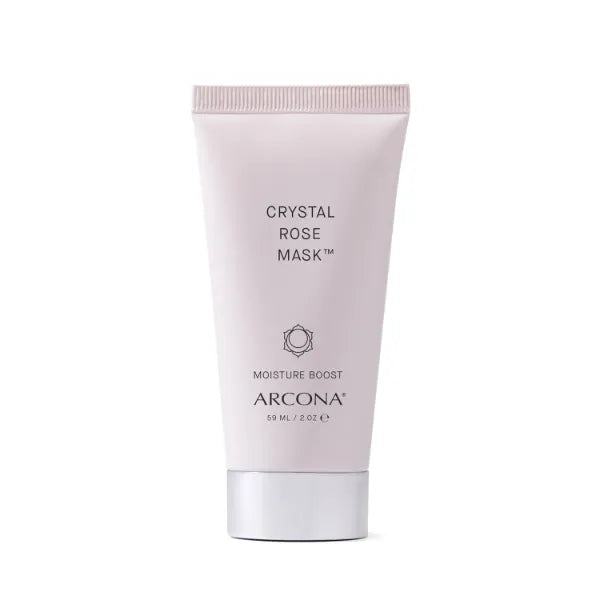 ARCONA Crystal Rose Moisture Mask, Moisturizes & Softens Skin With Rose Oil & White Tea Extract - With Antioxidants for a Dewy and Refreshed Face - 2 oz / 50 ml