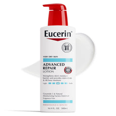 Eucerin Advanced Repair Lotion, Fragrance Free - 16.9 Fl Oz
