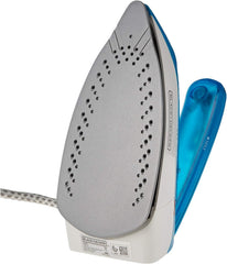 Black & Decker 1085W Dual Voltage Travel Steam Iron, Blue - Ti250-B5