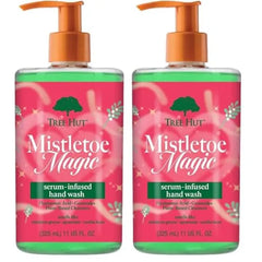 Tree Hut Mistletoe Magic Serum Infused Hand Wash, Nourish & Hydrate Hands, Strengthening Skin Care, Long Lasting Scent, Cleanse & Lock in Moisture, Cermamide, Holiday Gift & Stocking Stuffer