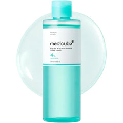 medicube Azelaic Acid Niacinamide Clarifying Toner, Troubled Skin Care, Ideal for Purifying & Calming, 4% Azelaic Acid & 2% Niacinamide| Soothing Daily Toner | Korean Skin Care - 8.45 fl.oz