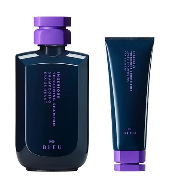R+Co BLEU Ingenious Thickening Shampoo + Conditioner  Boosts Body, Volume, and Shine 8.5 oz + 6.8 oz (Pack of 2)