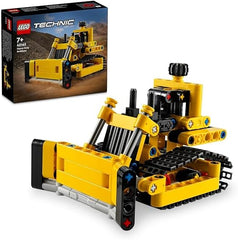 LEGO Technic Heavy-Duty Bulldozer Set, Construction Vehicle Toy for Kids, Boys and Girls with Realistic Features for Imaginative Play, Small Gift Idea 42163