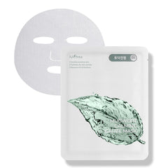 ISNTREE Spot Saver Mugwort Gauze Pack of 10 Sheets - Korean Skin Care Face Sheet Treatment