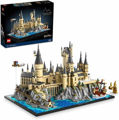 LEGO 76419 Harry Potter Hogwarts Castle and Grounds Big Set for Adults, including Iconic Locations: Astronomy Tower, Great Hall, Chamber of Secrets & More, Detailed Display Model Kit for Fans