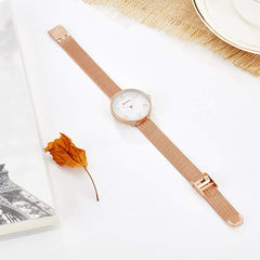 Curren Casual Watch For Women Analog Metal - C9020