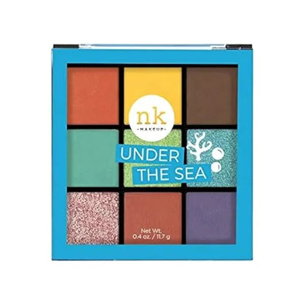 Nicka K New York Makeup Nine Color Shadow Palette (Under The Sea)