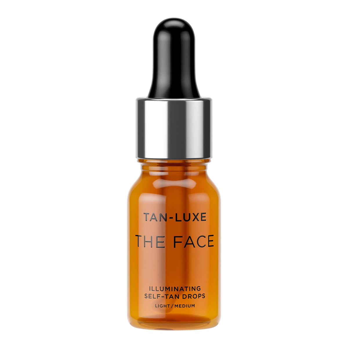 TAN-LUXE Tan Luxe THE FACE Self Tan Drops, Light/Medium (10 ml) Add Tanning Drops to Skin Care for Custom Face Tan, Cruelty Free & Vegan