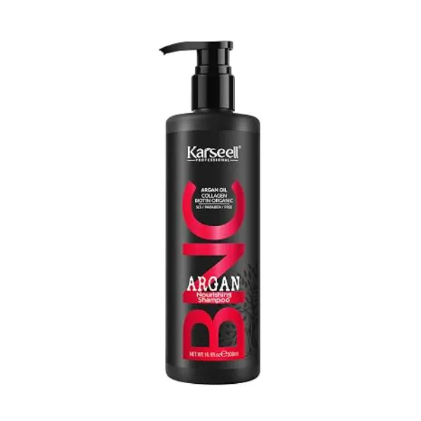 Karseell BNC Argan Nourishing Shampoo for Dry and Damaged Hair, 16.9 Fl Oz