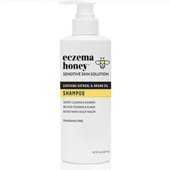 ECZEMA HONEY Nourishing Shampoo - Helps with Psoriasis, Dermatitis, & Flaking - Daily Dandruff Shampoo & Scalp Care - Itchy Scalp Treatment for Men, Women & Kids (8 Oz)