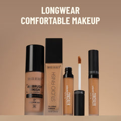 Swiss Beauty Studio Finish Full coverage Foundation, Face Makeup, Natural Beige, 30ml