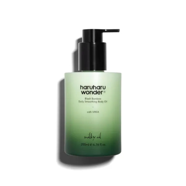 Haruharu Wonder Black Bamboo Daily Smoothing Body Oil, 6.76 fl oz