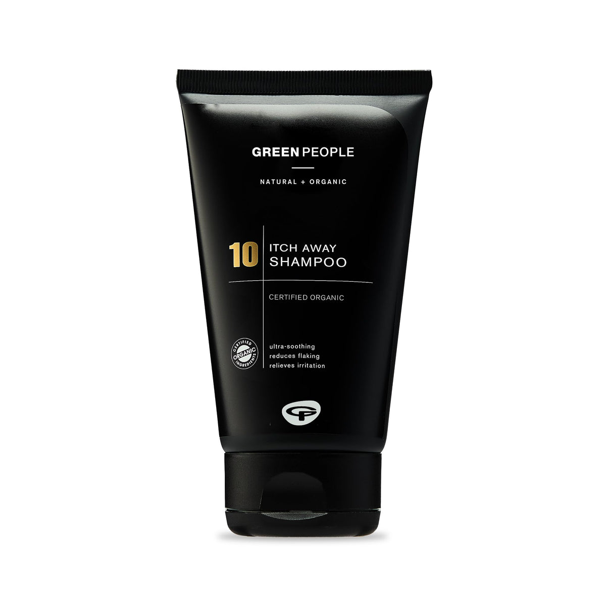 Green People for Men No.10 - Itch Away Shampoo For Dry, Itchy Scalp - Silicone & SLS Free - Vegan, Organic & Cruelty Free, 150ml