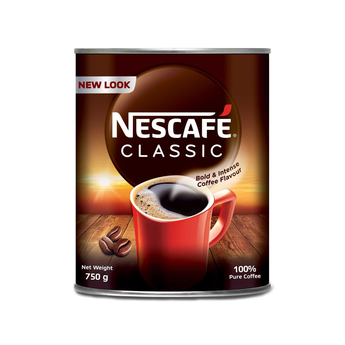 NESCAFE Classic Coffee Jar 750g, Instant Coffee Catering Pack, Perfect for Office Supplies, Bold and Intense Coffee Flavour